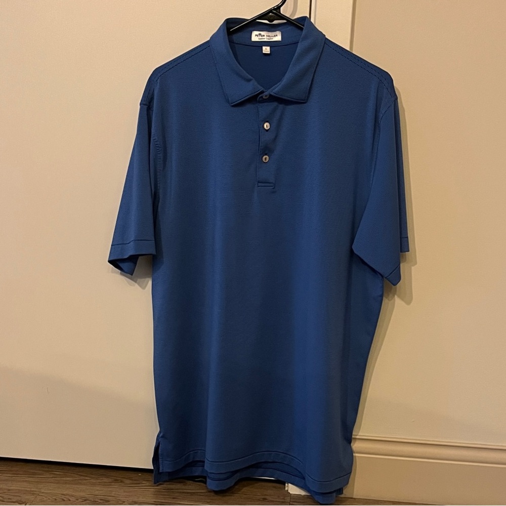 Peter Millar Men's Blue Polo Shirt